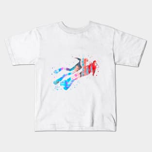 Scuba divers, scuba couple, scuba diver Kids T-Shirt